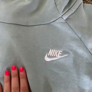 Blue Nike sweatshirt